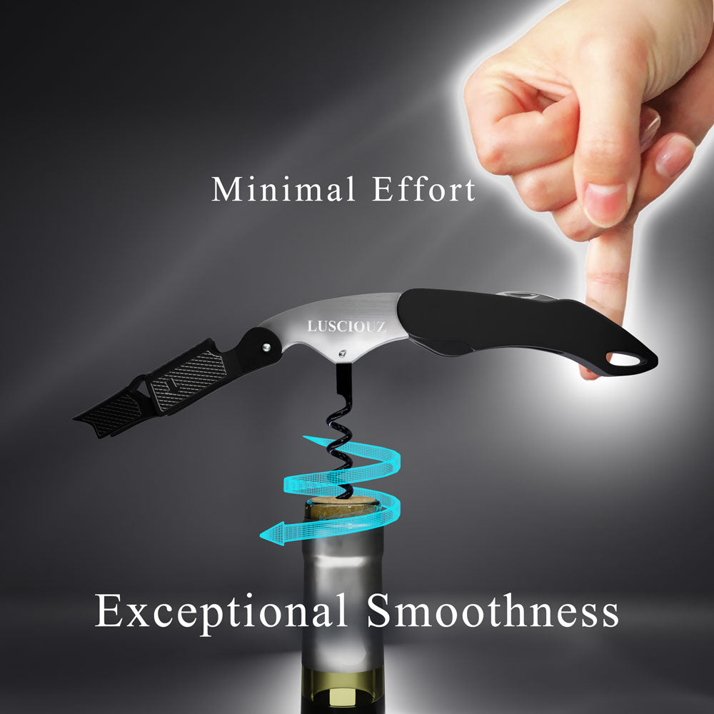 LUSCIOUZ Zero Resistance Corkscrew  (silver101) (B)