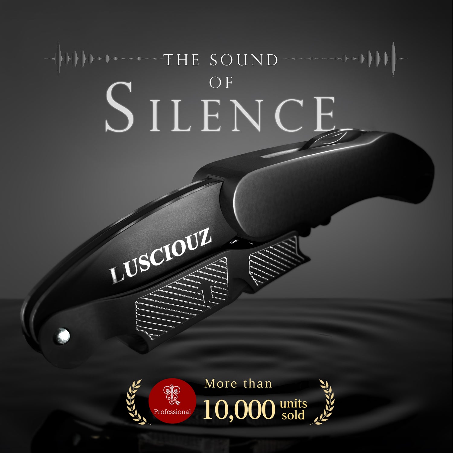 LUSCIOUZ Zero Resistance Corkscrew  (BK) (B)